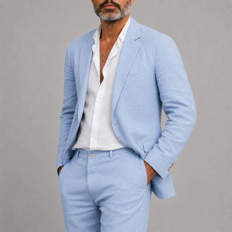 Aaron - Men's Relaxed Blazer and Pants Suit Set