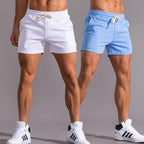 Alvin - Men’s Cotton Drawstring Athletic Shorts