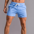 Alvin - Men’s Cotton Drawstring Athletic Shorts