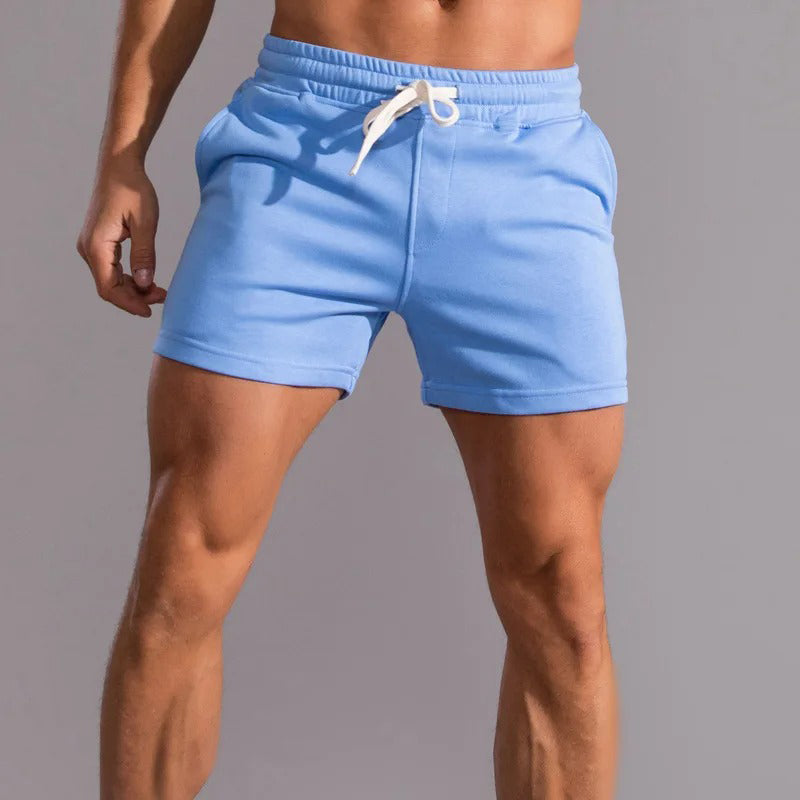 Alvin - Men’s Cotton Drawstring Athletic Shorts