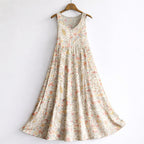 Alyssa - Women's Boho Sleeveless Tank Maxi Dress