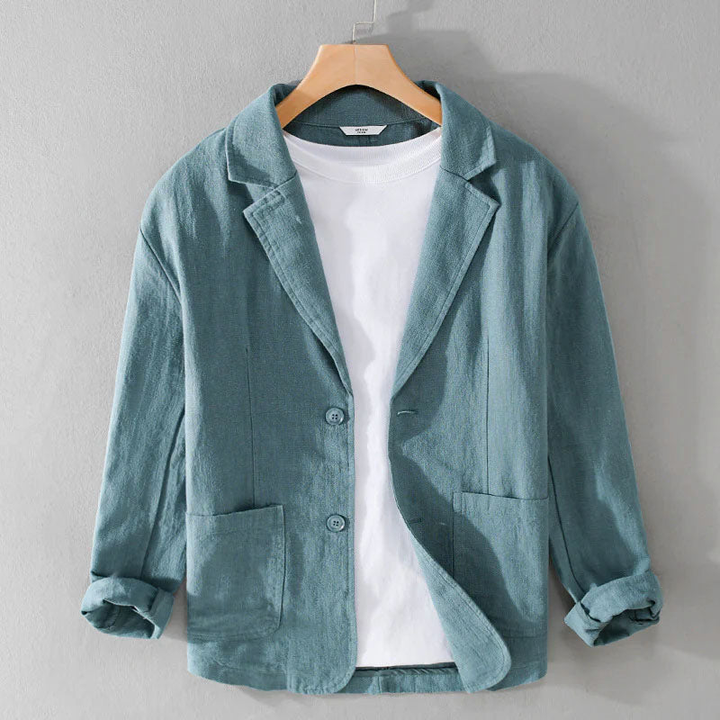 Anders - Men's Linen Casual Tailored Blazer