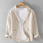 Anders - Men's Linen Casual Tailored Blazer