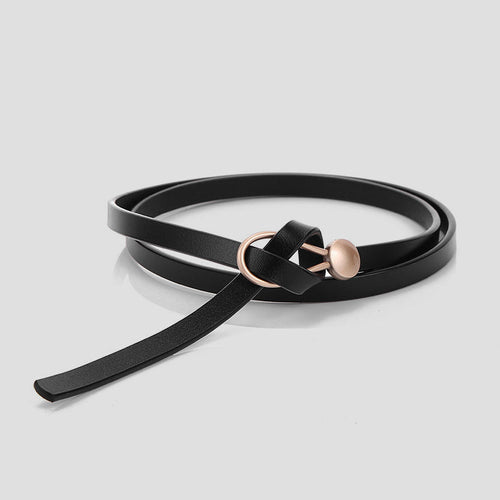 Audrey - Women’s Slim Wrap Knot Belt