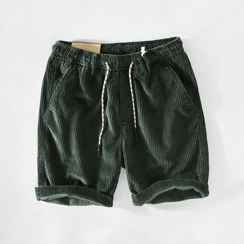 Austin - Men's Corduroy Relaxed Fit Pocket Shorts