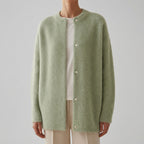 Bella - Women's Oversized Wool Cardigan