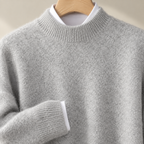 Blake - Men's Mock Neck Pullover Sweater