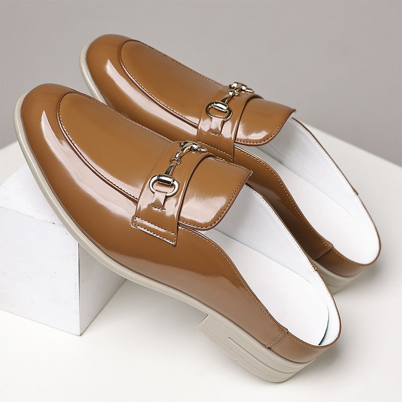 Bradley - Men's Patent Finish Slip-On Loafers