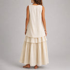 Bria - Women's Layered Boho Maxi Dress