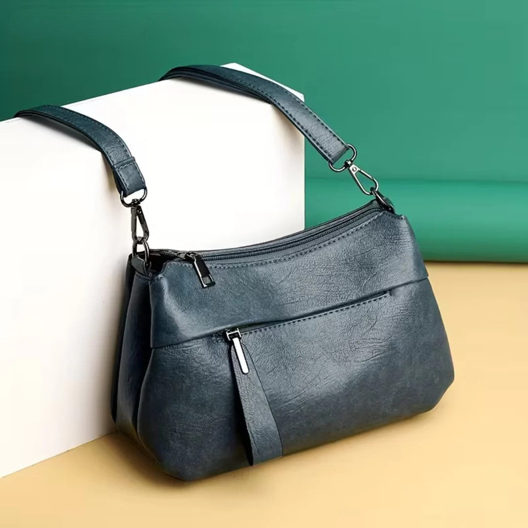 Brooke - Women's Zip Pocket Crossbody Bag