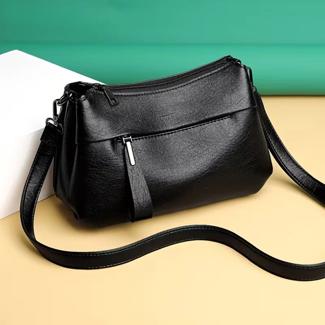 Brooke - Women's Zip Pocket Crossbody Bag