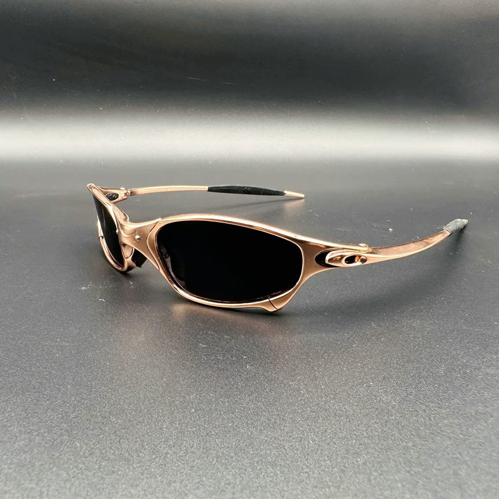 Caldre - Wraparound Sport Sunglasses with Curved Arms