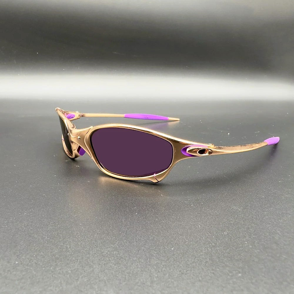 Caldre - Wraparound Sport Sunglasses with Curved Arms