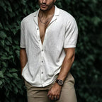 Caleb - Men's Relaxed Camp Collar Shirt