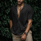 Caleb - Men's Relaxed Camp Collar Shirt