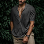 Caleb - Men's Relaxed Camp Collar Shirt