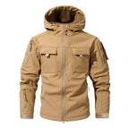 Callahan - Men’s Softshell Hooded Tactical Windbreaker Jacket