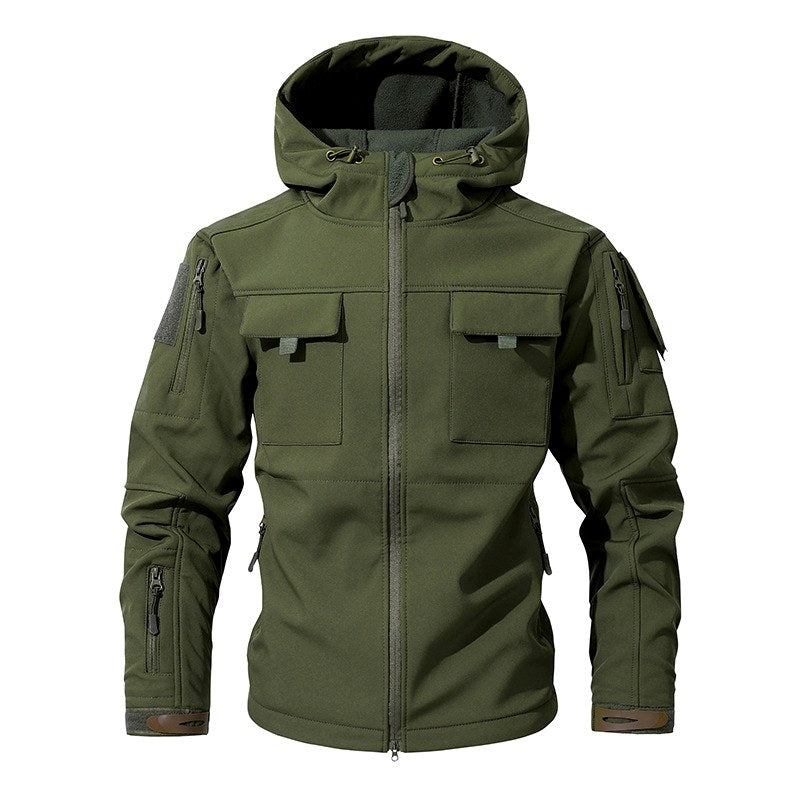 Callahan - Men’s Softshell Hooded Tactical Windbreaker Jacket