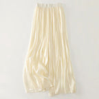Callie - Women’s Satin-Look Pleated Wide-Leg Pants