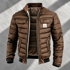Calvin - Men's Quilted Zip-Up Puffer Jacket
