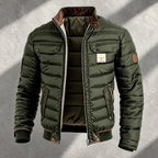 Calvin - Men's Quilted Zip-Up Puffer Jacket