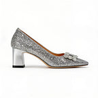 Candice - Women's Embellished Glitter Pointed Heels