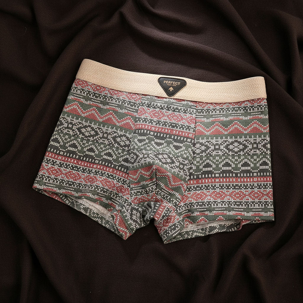 Carlo - Men's Patterned Boxer Briefs
