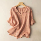 Chloe - Women's Ruffle Collar Blouse