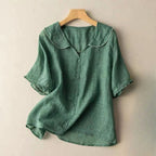 Chloe - Women's Ruffle Collar Blouse