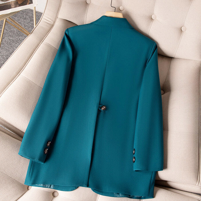 Shannon - Women's Classic Two-Button Blazer and Trousers Set