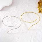 Dahlia - Women’s Minimalist Spiral Anklet