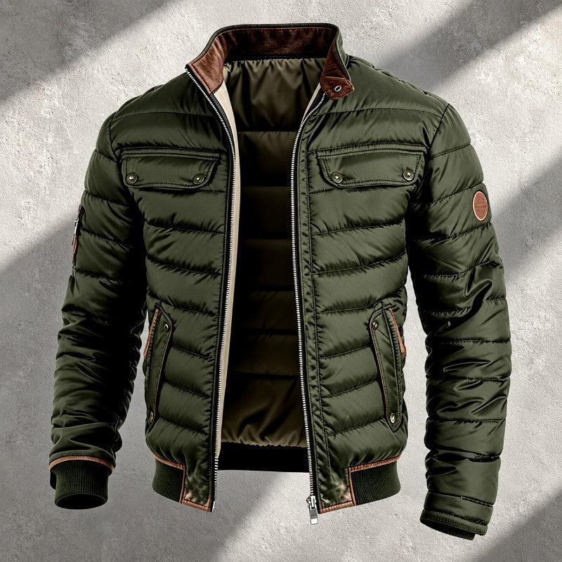Dakota - Men's Multi-Pocket Quilted Puffer Jacket