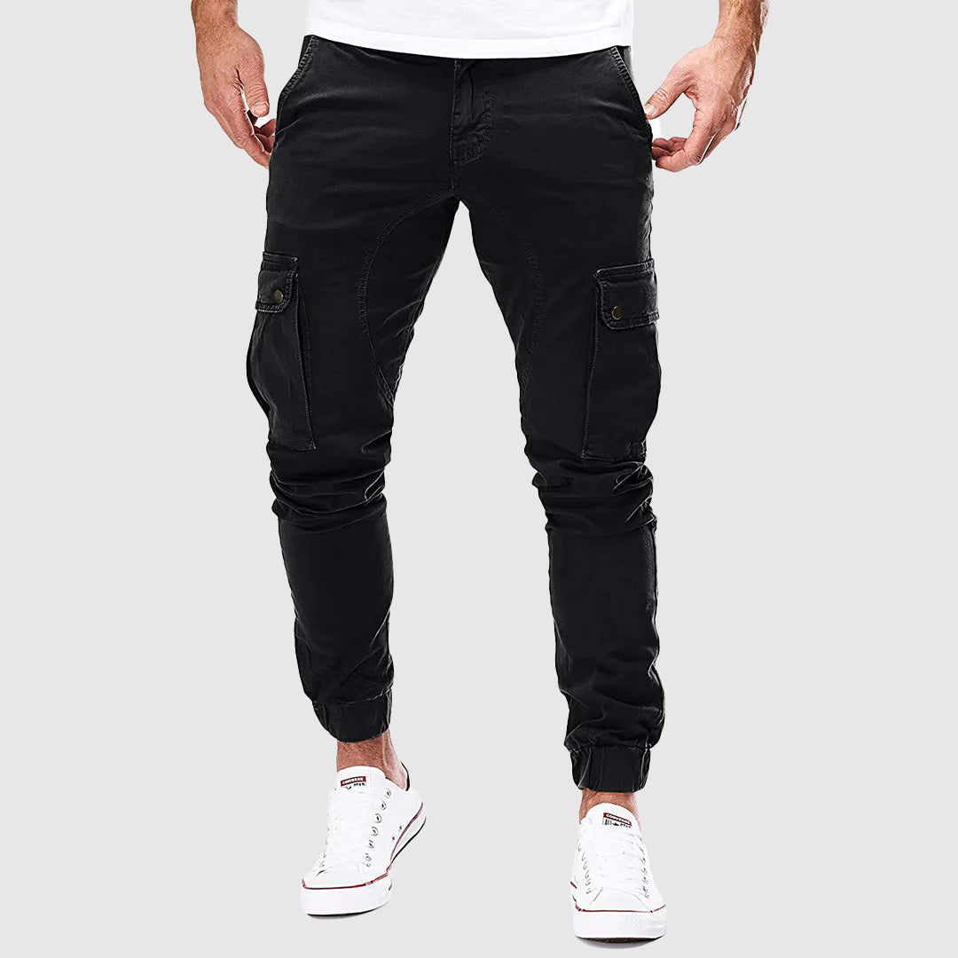 Derek - Men's Tapered Cargo Jogger Pants