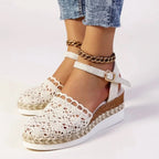 Elena - Women's Crochet Summer Espadrilles