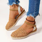 Elena - Women's Crochet Summer Espadrilles