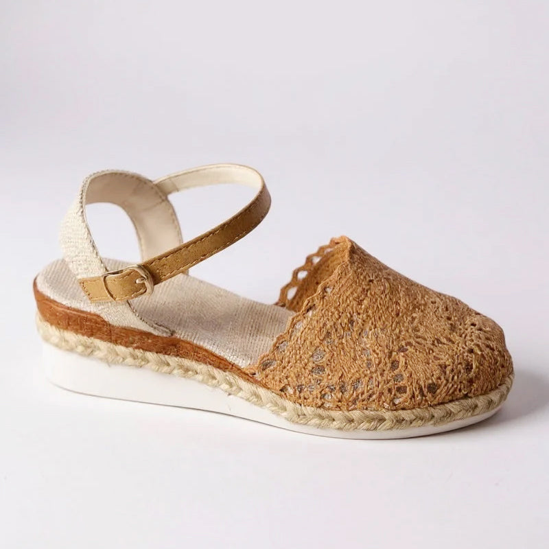 Elena - Women's Crochet Summer Espadrilles