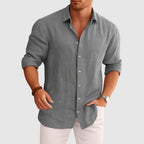 Ethan - Men's Smart-Casual Shirt with Classic Collar