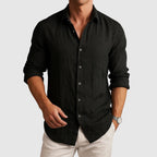 Ethan - Men's Smart-Casual Shirt with Classic Collar