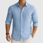 Ethan - Men's Smart-Casual Shirt with Classic Collar