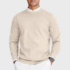Ethan - Men's Crew Neck Knit Sweater