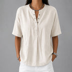 Hallie - Women's Casual Snap-Front Shirt
