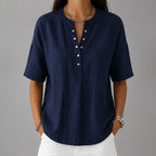Hallie - Women's Casual Snap-Front Shirt