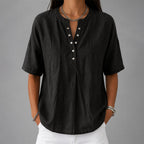 Hallie - Women's Casual Snap-Front Shirt