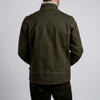 Harold - Men's Full-Zip Jacket with Sherpa Stand Collar