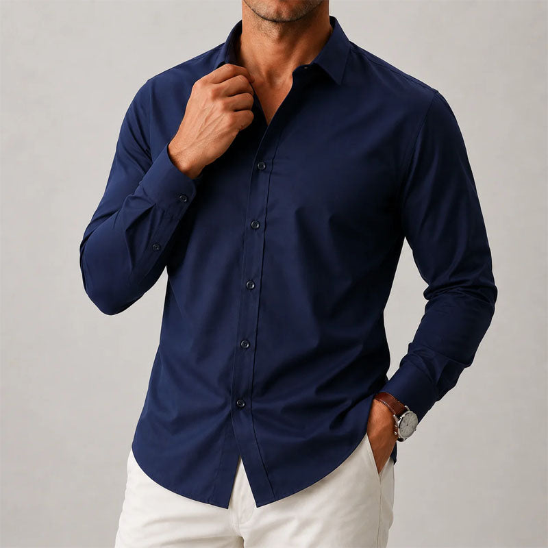 Hudson - Men's Tailored Slim-Fit Button Shirt