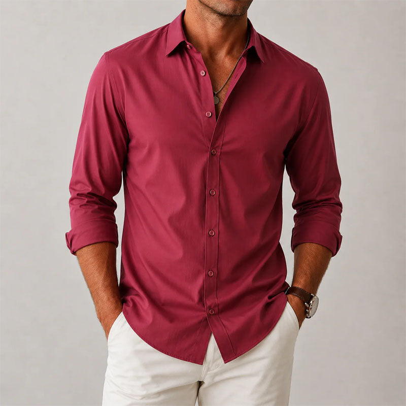 Hudson - Men's Tailored Slim-Fit Button Shirt