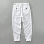 Jared - Men's Linen Tapered Trousers