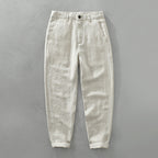 Jared - Men's Linen Tapered Trousers