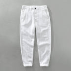 Jared - Men's Linen Tapered Trousers
