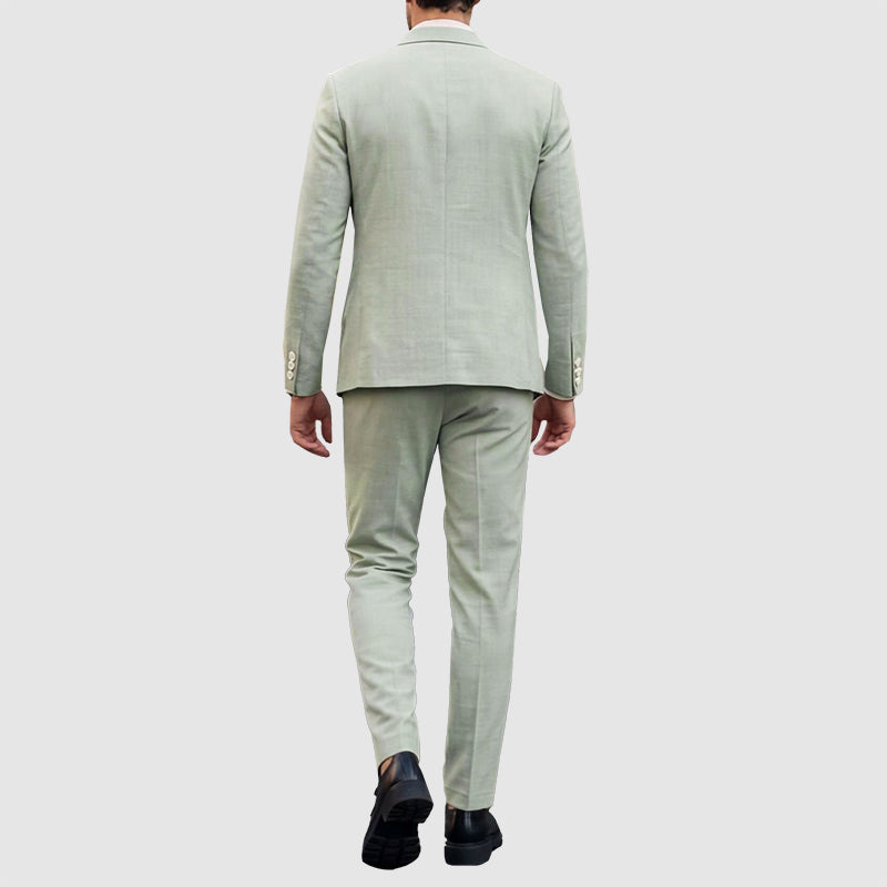 Jensen - Men’s Tailored Slim Fit Blazer & Trousers Set